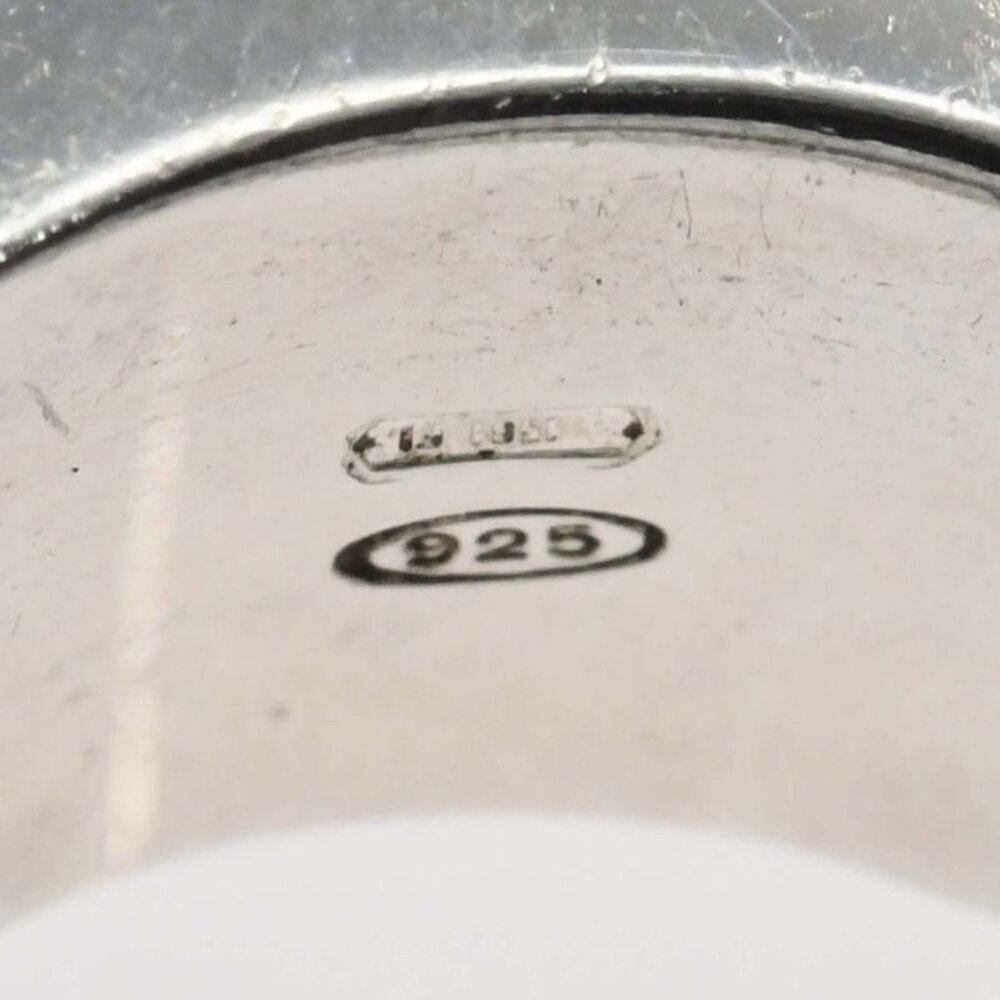 Gucci Ring Square Plate 8 Approx 7.5 925 Silver Approx 6.1 g Accessories - Picture 6 of 6